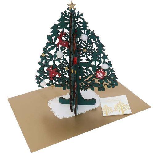 ウッドツリーカード Woodcardseries クリスマスカード グリーンツリー Apj Apj Xc 雑貨 アートの通販店 ベルコモン 通販 Yahoo ショッピング