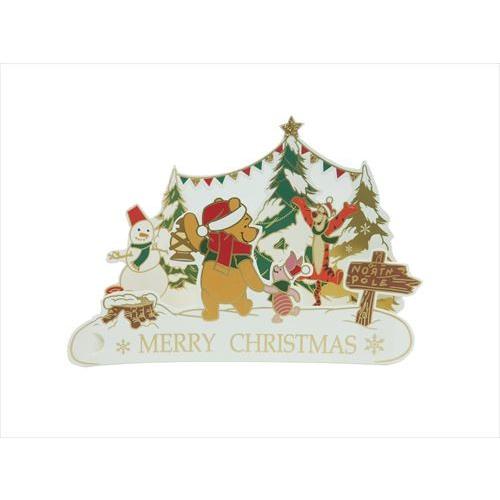 スタンディング立体カード クリスマスカード ディズニー くまのプーさん Apj Xmas 封筒付き Apj Xc 403 雑貨 アートの通販店 ベルコモン 通販 Yahoo ショッピング