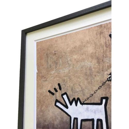 アートフレーム Banksy バンクシー Choose Your Weapon Limited Edition 美工社_1