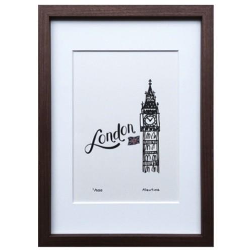 格安人気 アートフレーム London ロンドン Alevtina Ial 美工社 27 5 38 3 5cm 宅送 Turningheadskennel Com