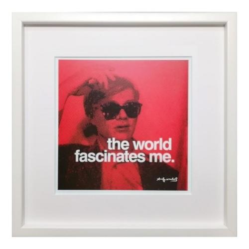 【50％OFF】 インテリアアート IAW-62110 美工社 ME FASCINATES WORLD THE ART POP ウォーホール アンディ Warhol　 Andy 洋画