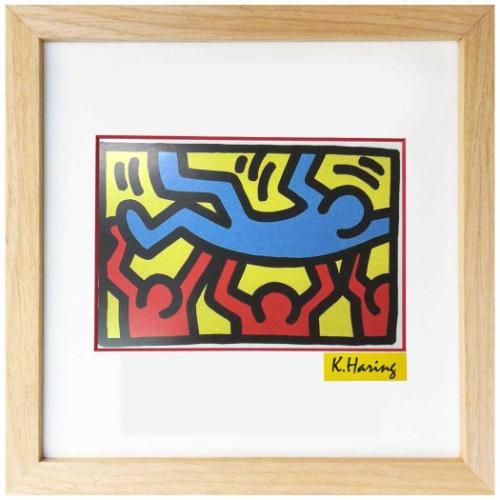 Keith Haring アートフレーム キースヘリング Untitled 爆買 : 雑貨