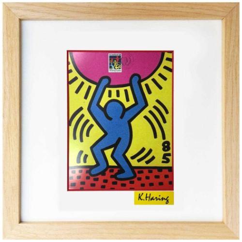 アートフレーム Keith Haring キースヘリング International Youth 