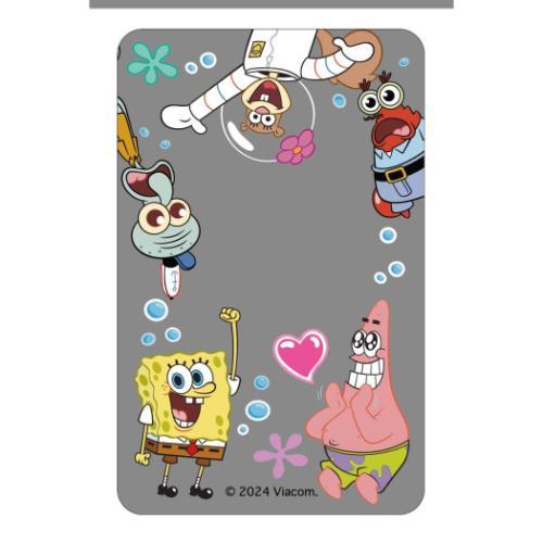 カード まじかる百貨店クリアカード 水中で仲間たち スポンジボブ