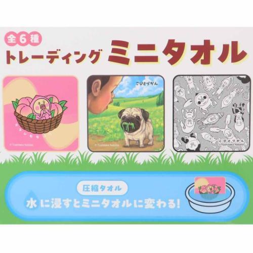 トレーディングミニタオル 全6種 ハンドタオル こびとづかん