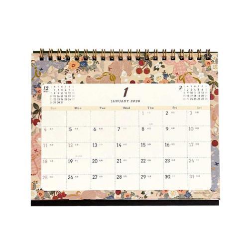 30%OFF】2026 Calendar 卓上カレンダー2026年 Tomoko Hayashi