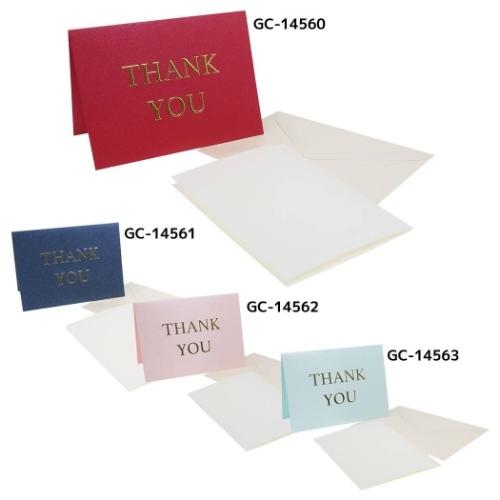 シンプル サンキューカード グリーティングカード THANK YOU 封筒付き ありがとう【セール】  :clp-gc14560-63:雑貨&アートの通販店 ベルコモン - 通販 - Yahoo!ショッピング