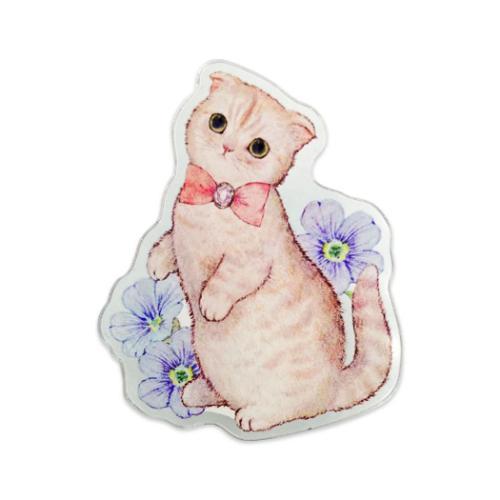クリップ アクリルクリップ mondo マンチカン たけいみき 猫 クローズ