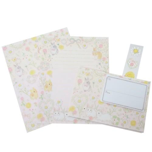 手紙セット たけいみき ナチュラルラビット レターセット クローズピン 便箋 封筒 シール ガーリーイラスト Clp Ls 雑貨 アートの通販店 ベルコモン 通販 Yahoo ショッピング