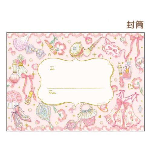 レターセット 手紙セット フェミニンコスメ たけいみき クローズピン