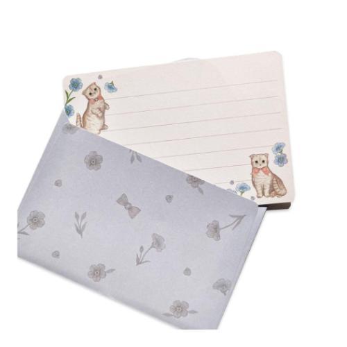 お手紙セット ミニレターセット たけいみき mondo マンチカン