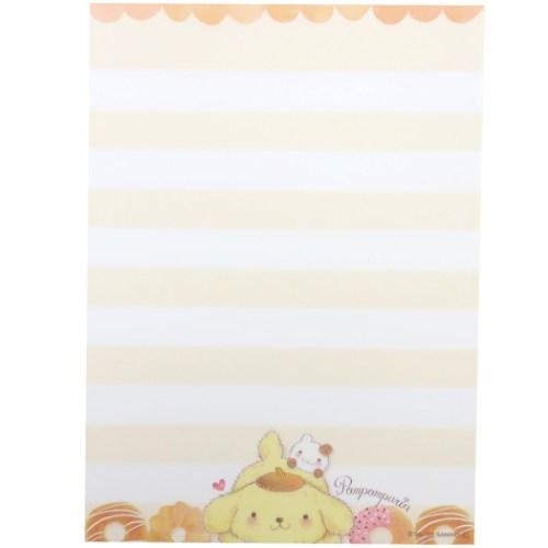 メモ帳 ポケット メモ サンリオ ポムポムプリン ×たけいみき ふわふわ