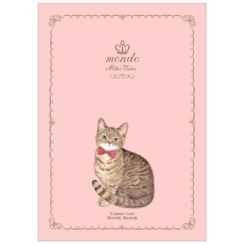 横罫ノート A5ノート たけいみき mondo トラネコ TABBY CAT
