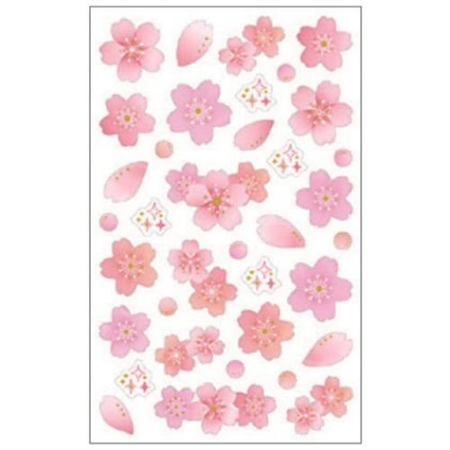 さくら不織布シール シールシート 煌めき桜 クローズピン
