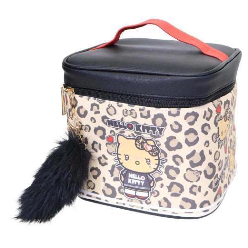 ミラー付きバニティポーチ コスメポーチ ハローキティ サンリオ ギャル