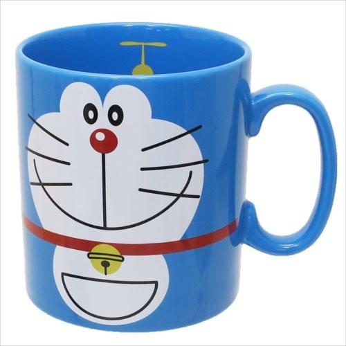 金正陶器 陶磁器製BIGマグ マグカップ ドラえもん ブルー 500ml 爆買
