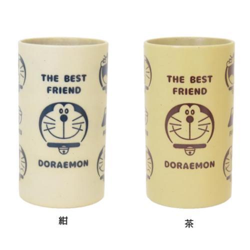 特大湯呑 湯のみ ドラえもん 吉祥紋 紺 茶 金正陶器 藤子F不二雄 新