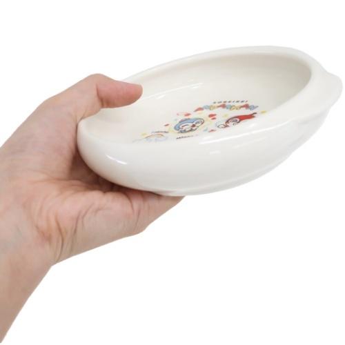 金正陶器 キッズ食器 すくいやすいお皿 こどもUDボウルM アンパンマン