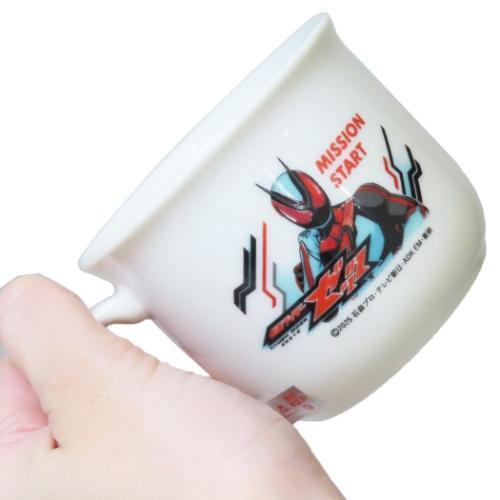 香港セブンイレブン限定商品！仮面ライダー キバ ストロー付きカップ 900ml マグカップ 磁器製 マグ 仮面ライダーゼッツ 金正陶器 特撮ヒーロー