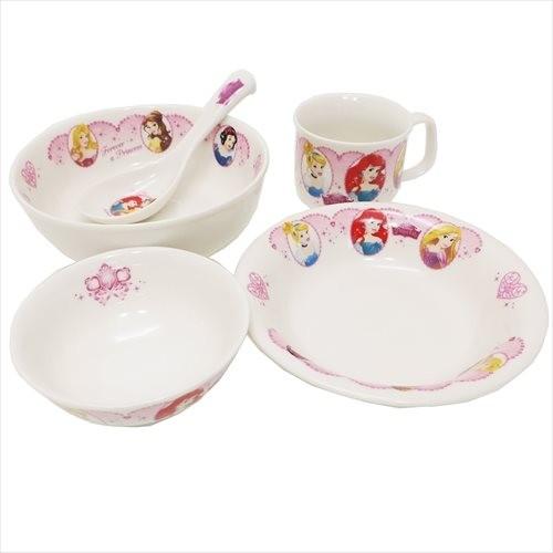 金正陶器 食器セット こども食器ギフトセット ディズニープリンセス