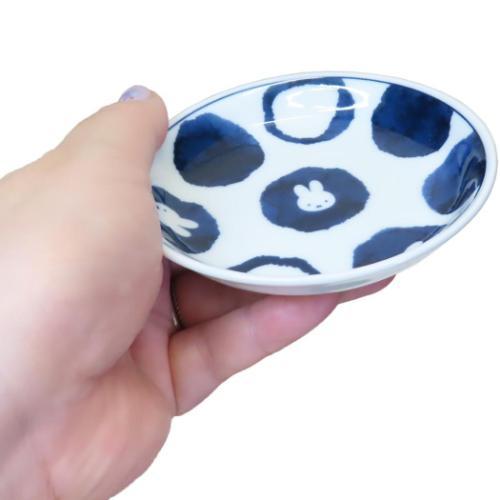 ミニプレート 小皿 ミッフィー 波佐見焼 水玉 金正陶器 ディック