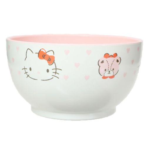 金正陶器 キッズ食器 塗小どんぶり ハローキティ サンリオ ピンク 