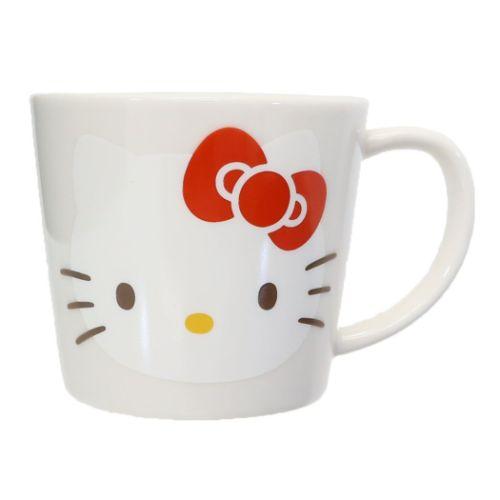 金正陶器 マグカップ 磁器製マグ ハローキティ サンリオ ホワイト