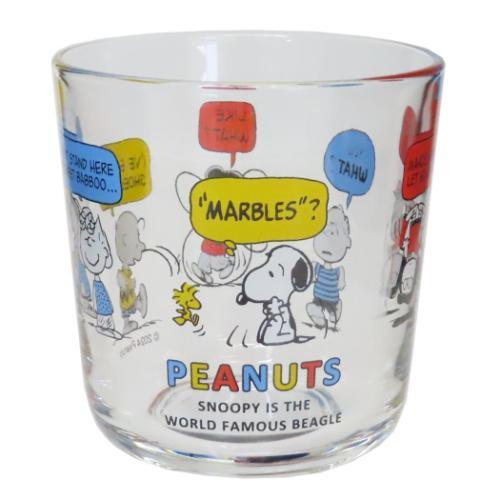 期間限定セール●スヌーピー ガラス 器 レトロ アンティーク ガラスコップ レトロカラーワイドタンブラー スヌーピー トーク