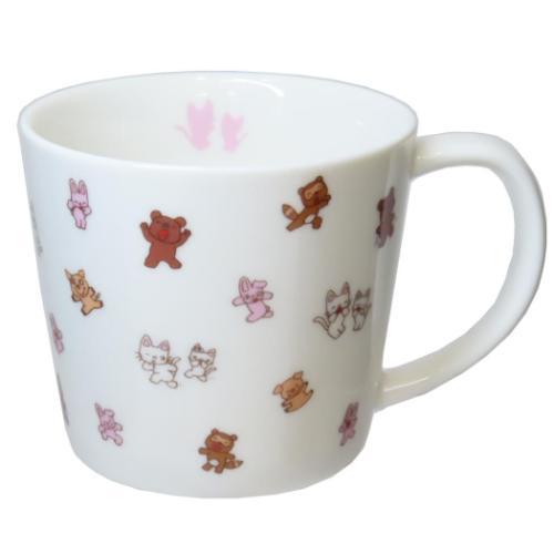 磁器製 マグM マグカップ ノンタン なかまたち 金正陶器 : 雑貨&アート