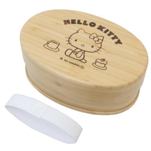 お弁当箱 竹製ランチボックス600ml ハローキティ スケーター お弁当箱 竹製ランチボックス600ml ハローキティ スケーター