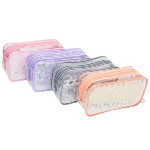 IRO（イロ） IRO MEE BOX クリア ペンポーチ ペンケース シャドー