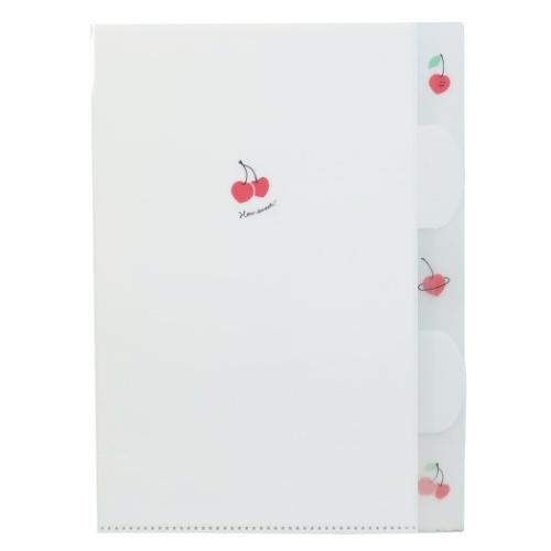 Simple Ga Suki ポケットファイル クリアファイル 5インデックス ダイカット チェリー クラックス 新学期準備文具 かわいい Crx 1008 雑貨 アートの通販店 ベルコモン 通販 Yahoo ショッピング