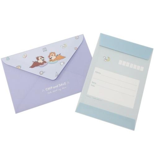 Disney（ディズニー） レターセット 手紙セット チップ＆デール
