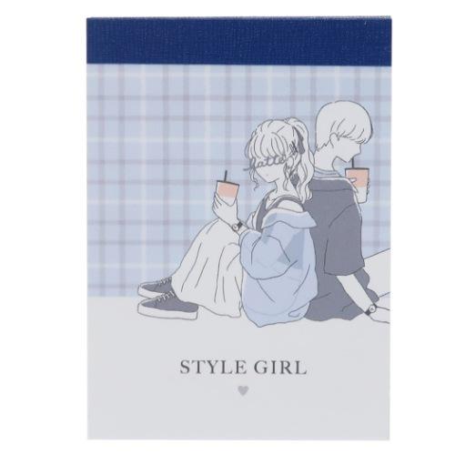 STYLE GIRL ミニ ミニメモ メモ帳 MILKY LATTE クラックス かわいい