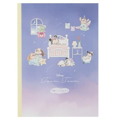 方眼ノート B5 学習ノート ディズニーツムツム オヤスミ クラックス ディズニー 新学期準備文具 小学生 中学生 高校生 かわいい Crx 雑貨 アートの通販店 ベルコモン 通販 Yahoo ショッピング