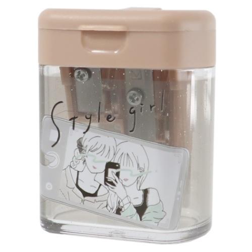 ツイン えんぴつ削り Style Girl 鉛筆削り 21aw クラックス 新学期準備文具 Crx 雑貨 アートの通販店 ベルコモン 通販 Yahoo ショッピング
