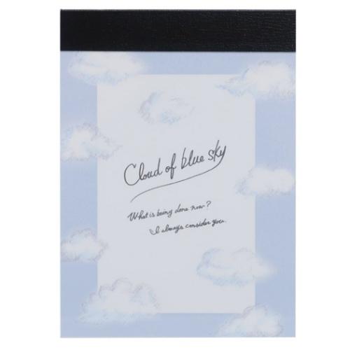 CRUX（クラックス） クラウドオブブルースカイ ミニ ミニメモ メモ帳