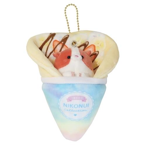 ちょ〜可愛い　グレーのハムスター　モコフワ　ぬいぐるみ　キーホルダー　新品未使用 ちょ〜可愛い グレーのハムスター モコフワ ぬいぐるみ