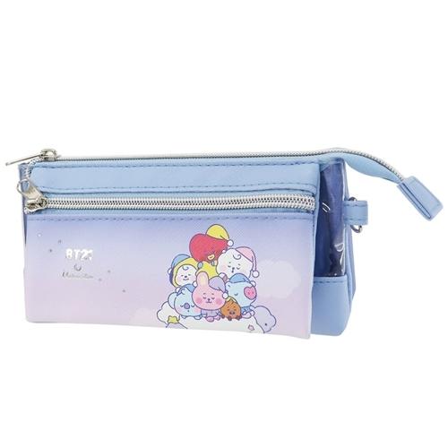 CRUX（クラックス） ペンポーチ フラップ ペンケース BT21 LINE