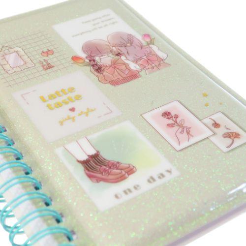 CRUX（クラックス） ラテテイスト リング シールノート シール帳 20枚