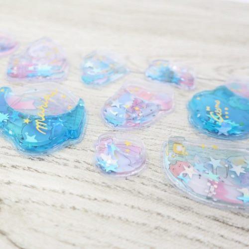 CRUX（クラックス） キラキラウォーターinシール デコシール マリン