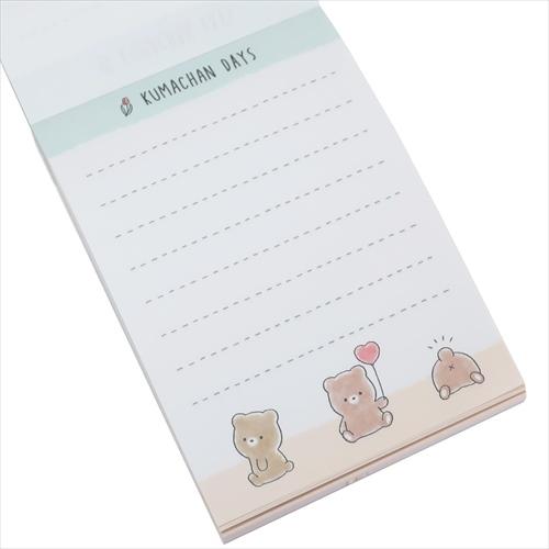 CRUX（クラックス） ミニミニメモ メモ帳 くまちゃんデイズ ポーズ 新