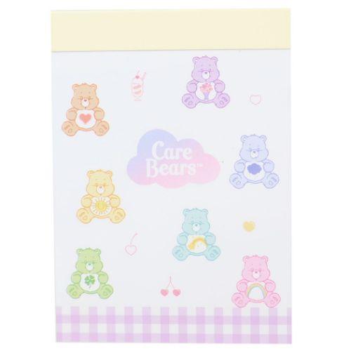 CRUX（クラックス） ミニミニメモ メモ帳 CareBears ケアベア カラフル