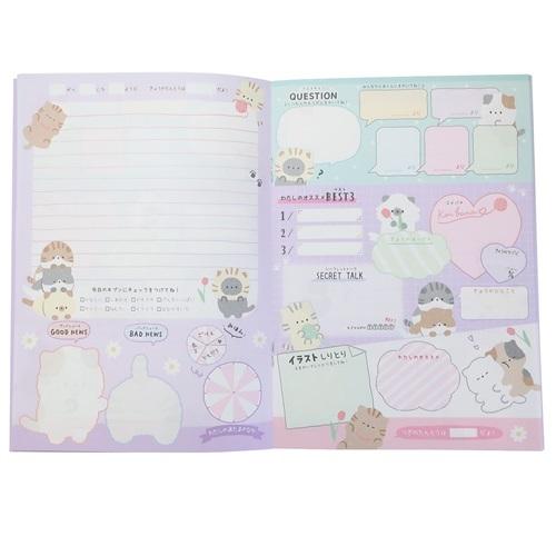 CRUX（クラックス） 遊べるA5こうかんノート 交換ノート きょうのねこ