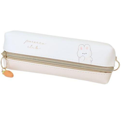 CRUX（クラックス） ペンポーチ 2ルームペンケース ぽてっとくらぶ ぽ