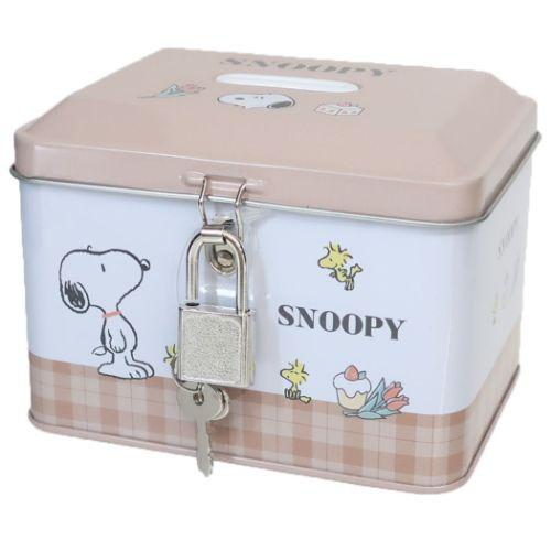 SNOOPY（スヌーピー） カギツキカンバンク 貯金箱 ピーナッツ