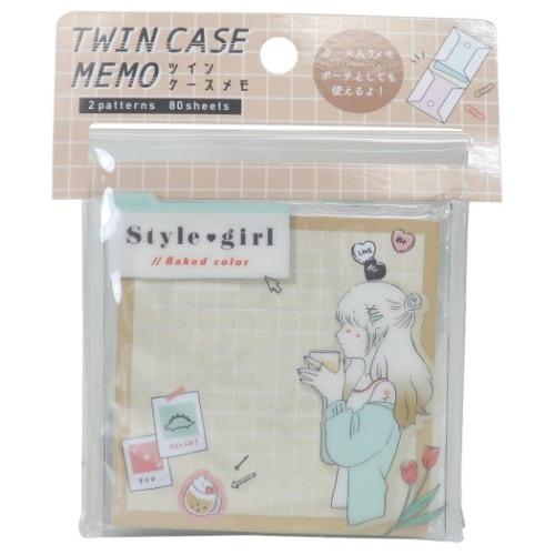 ケース付き メモ 2個セット メモ帳 : 雑貨&アートの通販店 ベルコモン