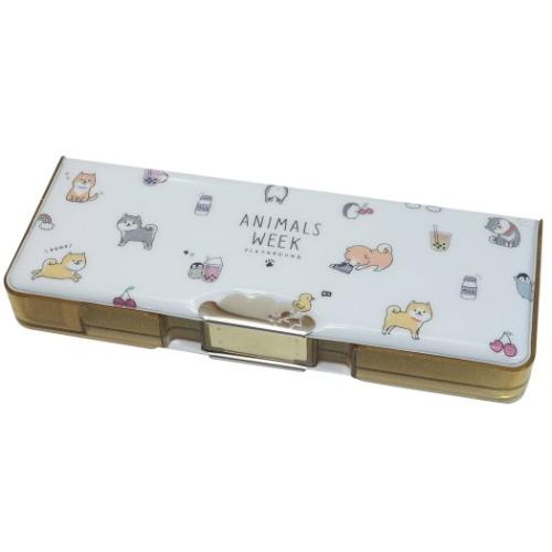 コンパクト 両面 ペンケース 筆箱 Animals Week クラックス 新入学 新学期準備文具 子供用筆入れ 筆記用具 女の子向け 小学生 キッズ Crx 雑貨 アートの通販店 ベルコモン 通販 Yahoo ショッピング