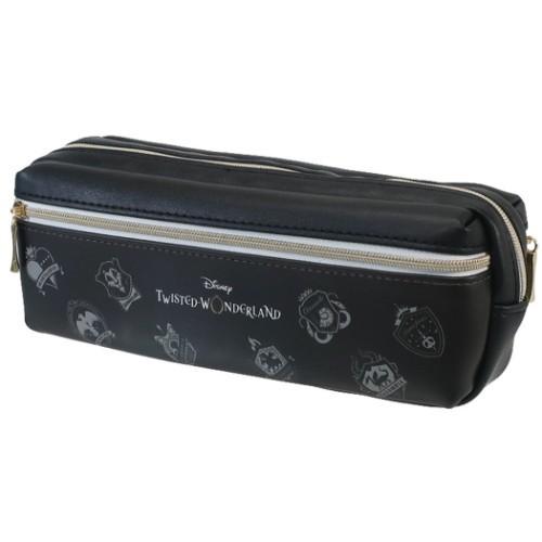 筆箱 3ルーム ペンポーチ ツイステッドワンダーランド モノクロ ディズニー クラックス コレクション文具 Crx 雑貨 アートの通販店 ベルコモン 通販 Yahoo ショッピング