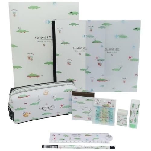 10点文具セット プレゼント 女の子向け 文房具セット ぎゃおぎゃおズ おしゃれ Crx Set 569 雑貨 アートの通販店 ベルコモン 通販 Yahoo ショッピング